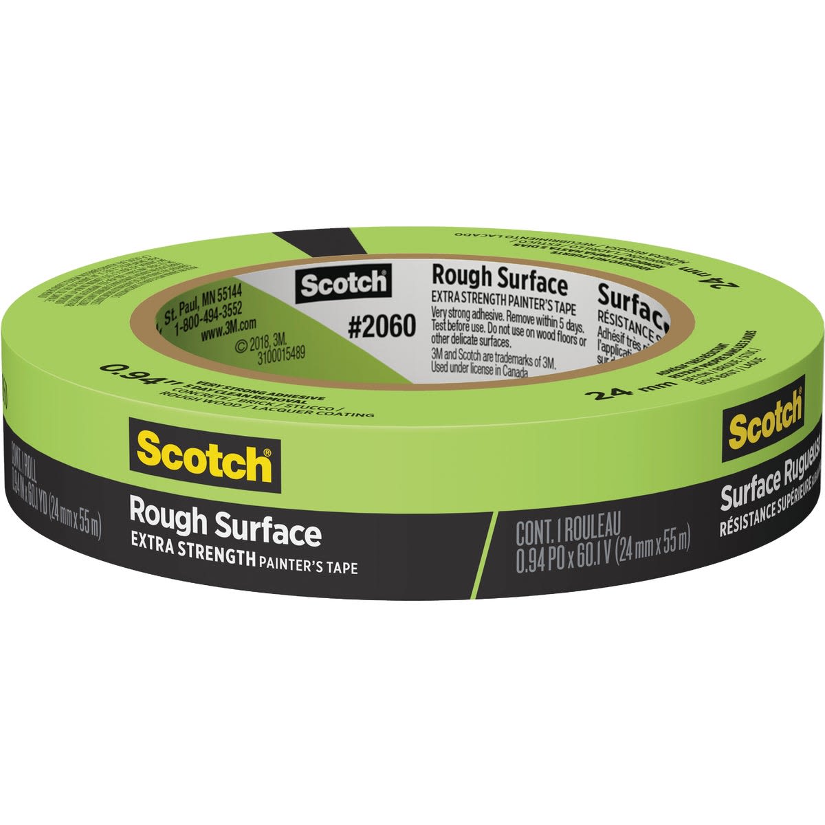 Green 3M Scotch painter's tape designed for rough surfaces, in tapes and paint supplies collections under $50
