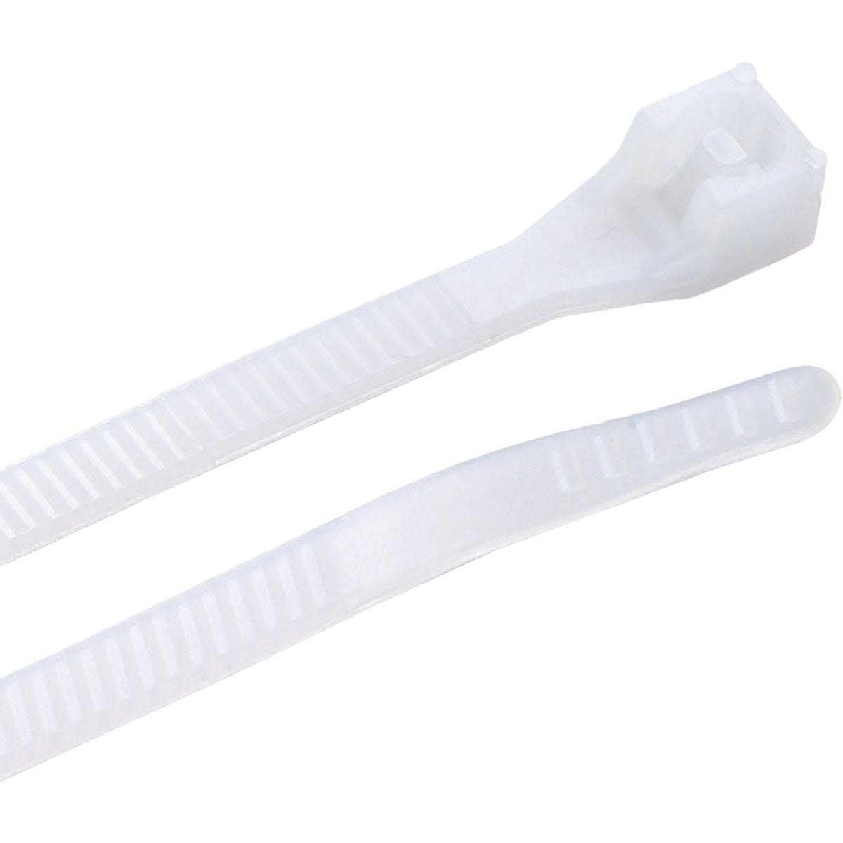 Clear nylon cable ties with locking mechanism for electrical and home improvement use under $50 collection