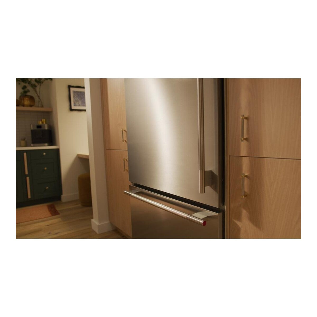 20.8 Cu. Ft. 36-Inch Built-In Bottom Mount Refrigerator with Left Door Swing and Signature Platinum Interior in PrintShield® Stainless Steel