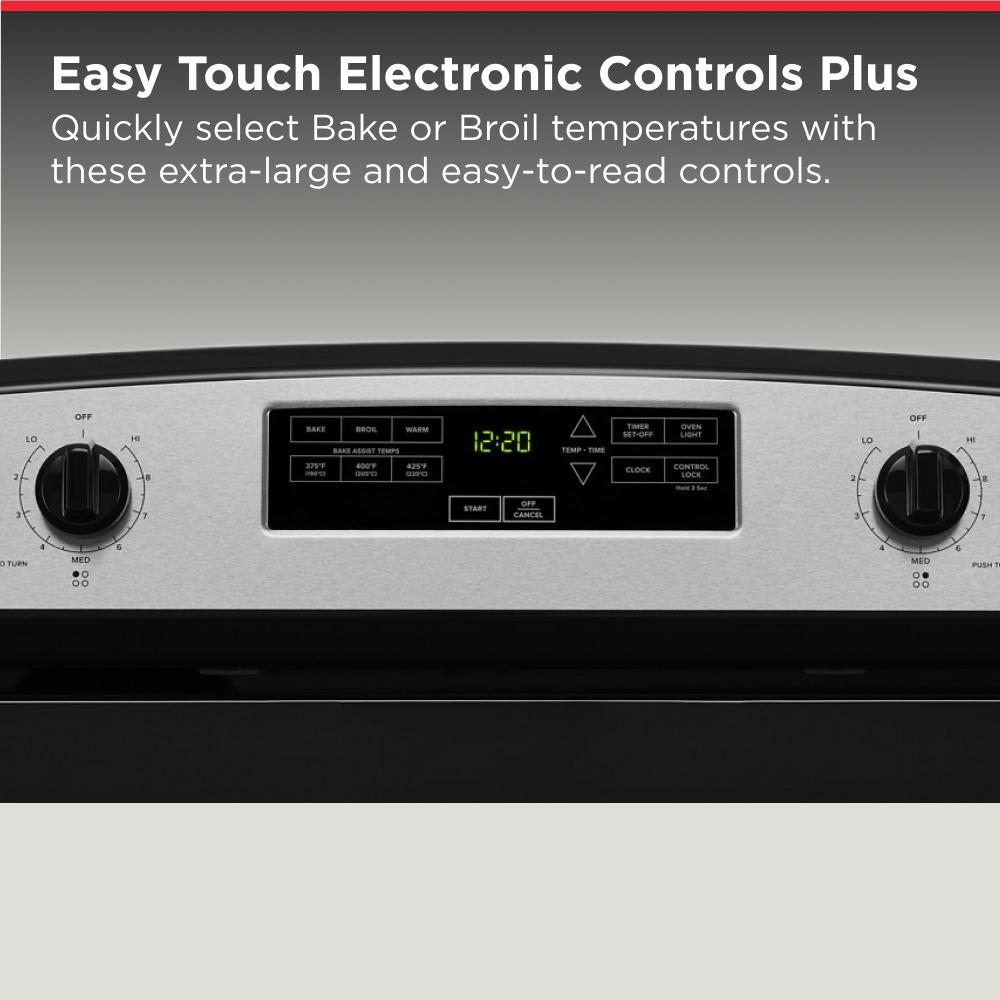 30-inch Amana® Electric Range with Bake Assist Temps