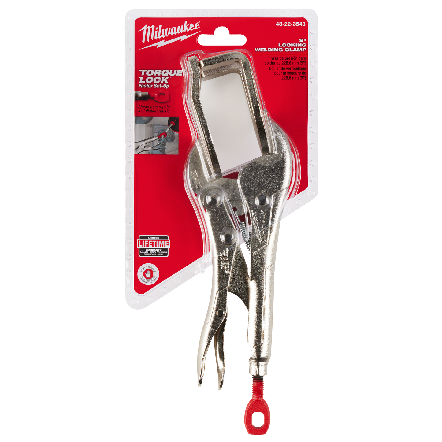 Milwaukee 9" Locking Welding Clamp