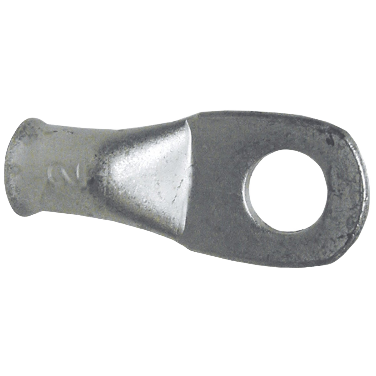 Heavy-duty gray copper compression wire lug with 5/16 inch stud hole for electrical and home improvement use under $50