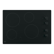 GE® 30" Built-In Knob Control Electric Cooktop