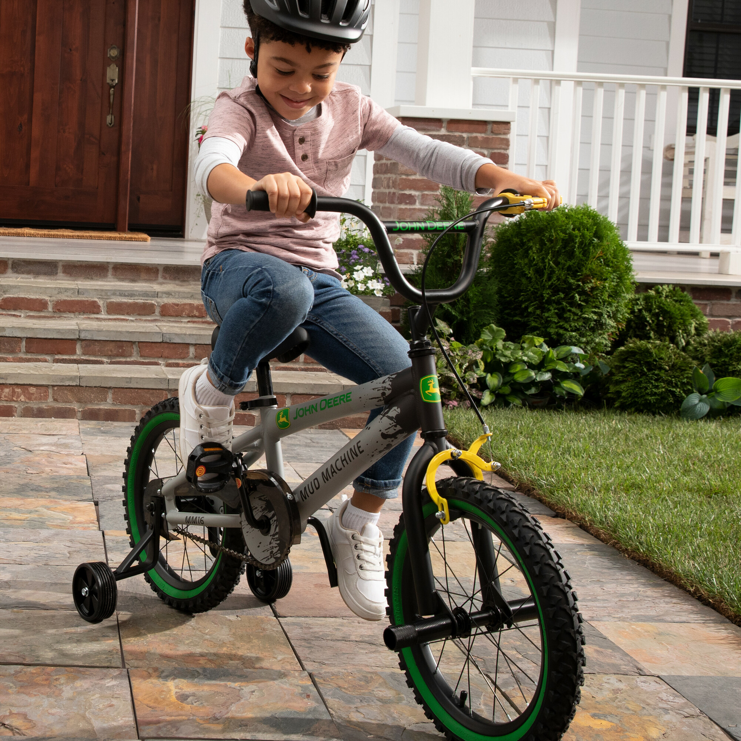 TOMY John Deere 16 in. Mean Green Bicycle