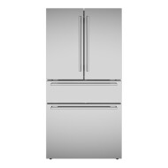 Freedom®, Freestanding French Door Bottom Mount Refrigerator, Masterpiece®, Stainless Steel