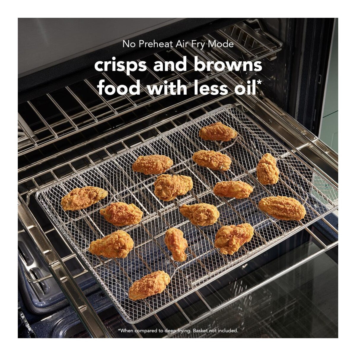 30-inch Electric Single Wall Oven with No Preheat Air Fry Mode - PrintShield™ Finish