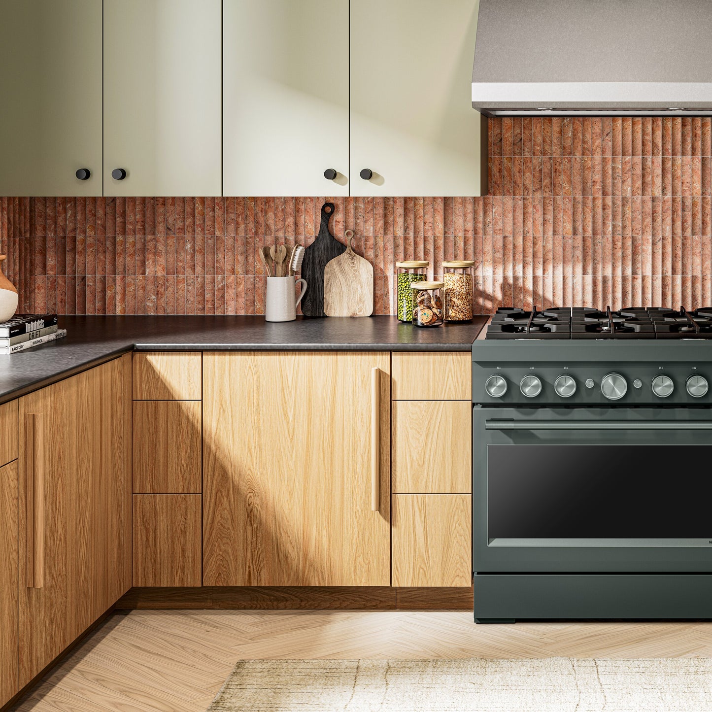 36-Inch 6 Burner Commercial-Style Dual Fuel Range with No Preheat Air Fry Mode