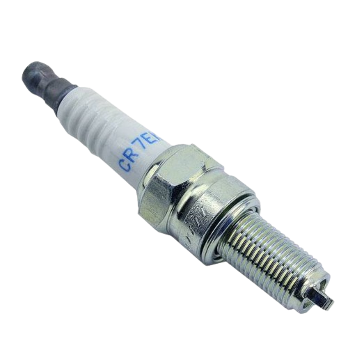 Single automotive spark plug with metal and ceramic parts for engine and mechanic tools collections under $50