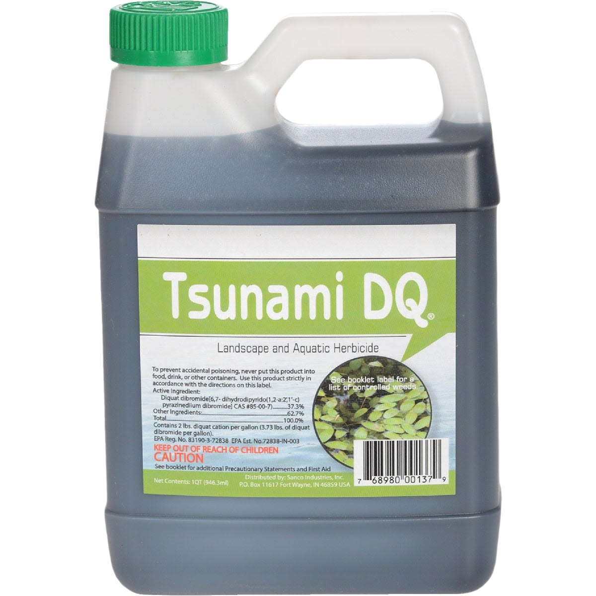 One quart bottle of aquatic herbicide for pond weed control in lawn and garden under $100 collection