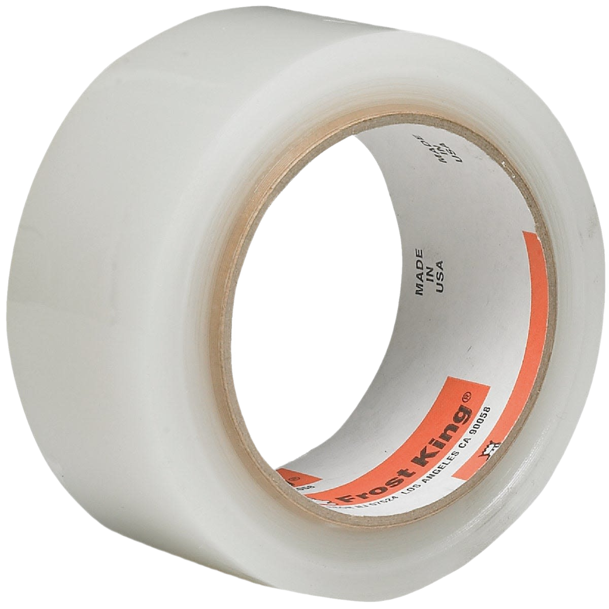 Clear plastic weatherseal tape roll for indoor and outdoor sealing in hardware and home improvement collections under $50