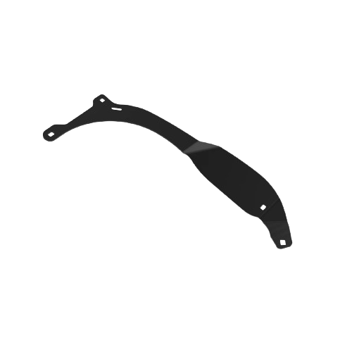 Black metal toe guard accessory designed for John Deere equipment in parts and home improvement collections under $100