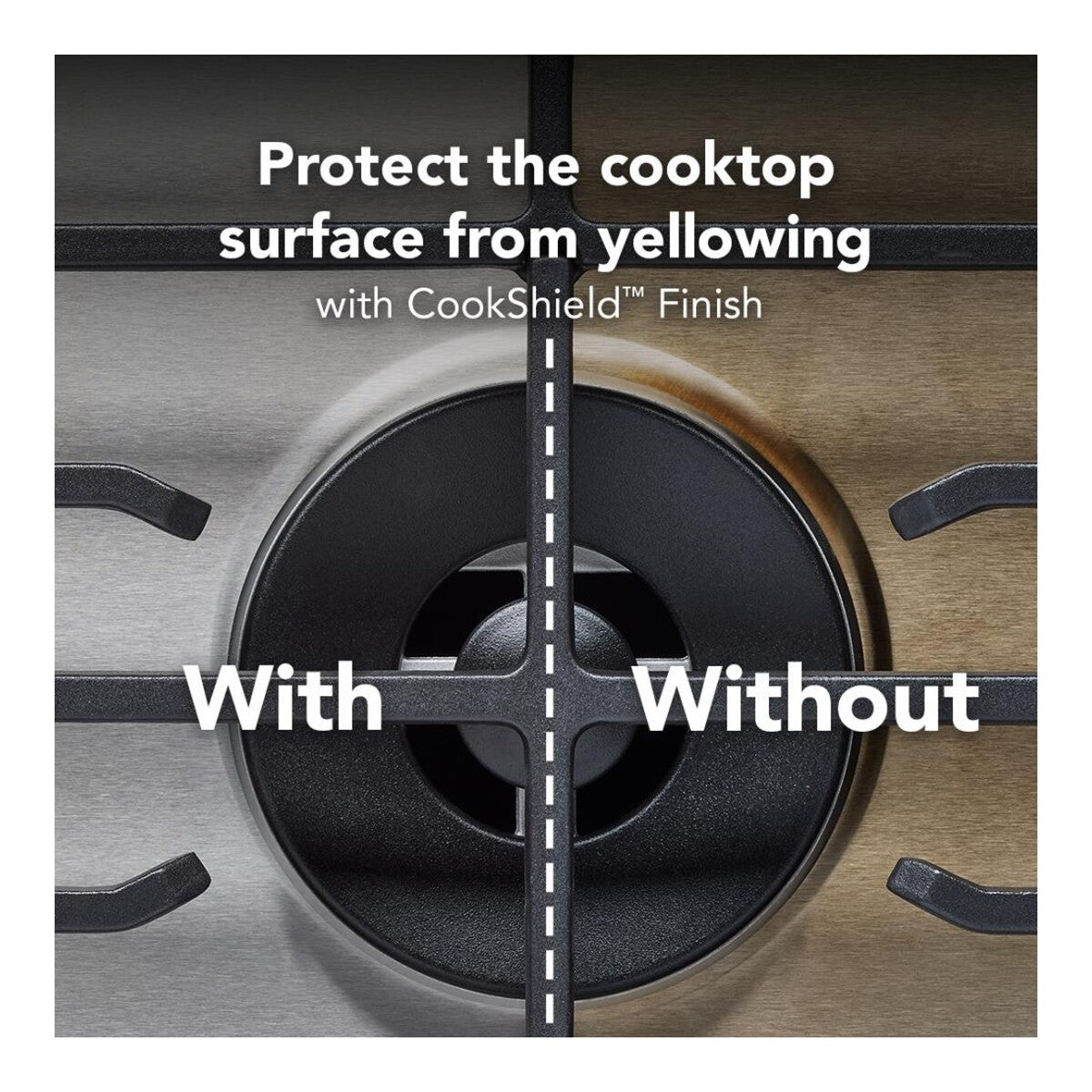 KitchenAid® 36 in. Gas Cooktop with 5 Burners and Integrated Wok Grate