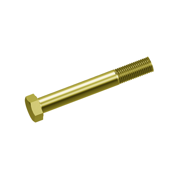 John Deere 19H1828 7/16" X 4" Hexagonal Head Screw, 5-Pack