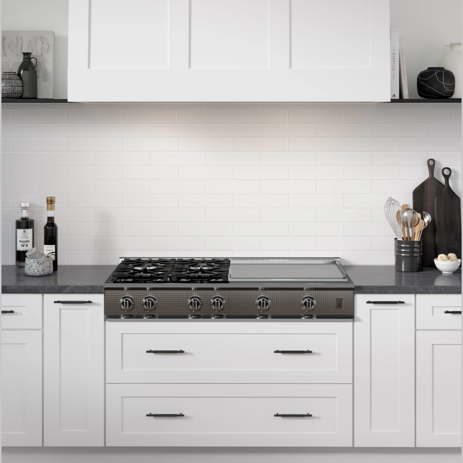 Glossy ice white ceramic wall tile in subway pattern for kitchen backsplashes and tile flooring collections