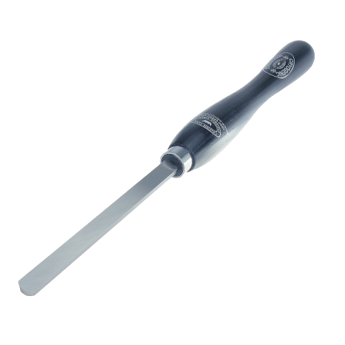Half-inch round nose scraper with cryo-treated black ash handle for woodworking and home improvement tools under $100