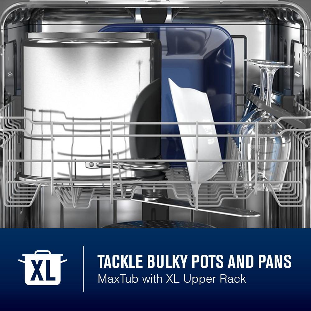 24” Front Control Dishwasher with Dual Power Filtration and PowerBlast® Cycle - 50 dBA