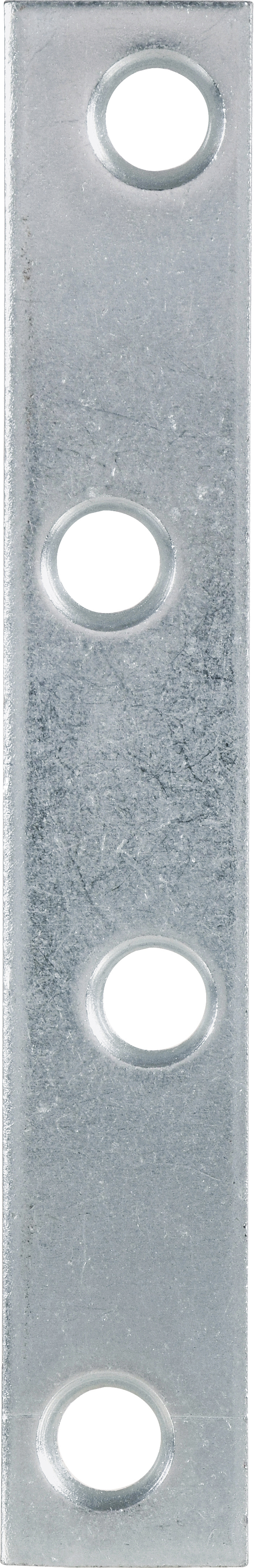 Hardware Essentials 4" x 5/8" Mending Plate Zinc, 5-Pack