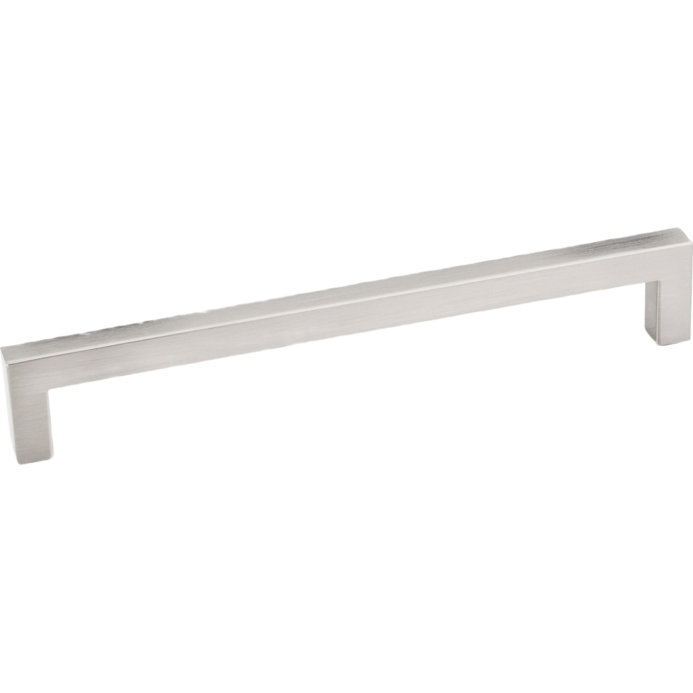 Satin nickel square cabinet pull for furniture hardware and home improvement under $50 collection
