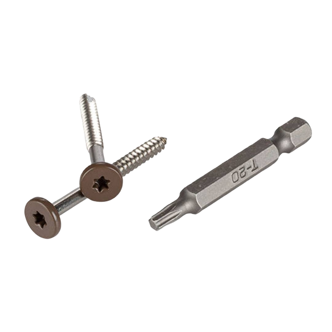 TimberTech 1-3/4" Walnut TOPLoc Fascia for PRO and EDGE, 100-Pack