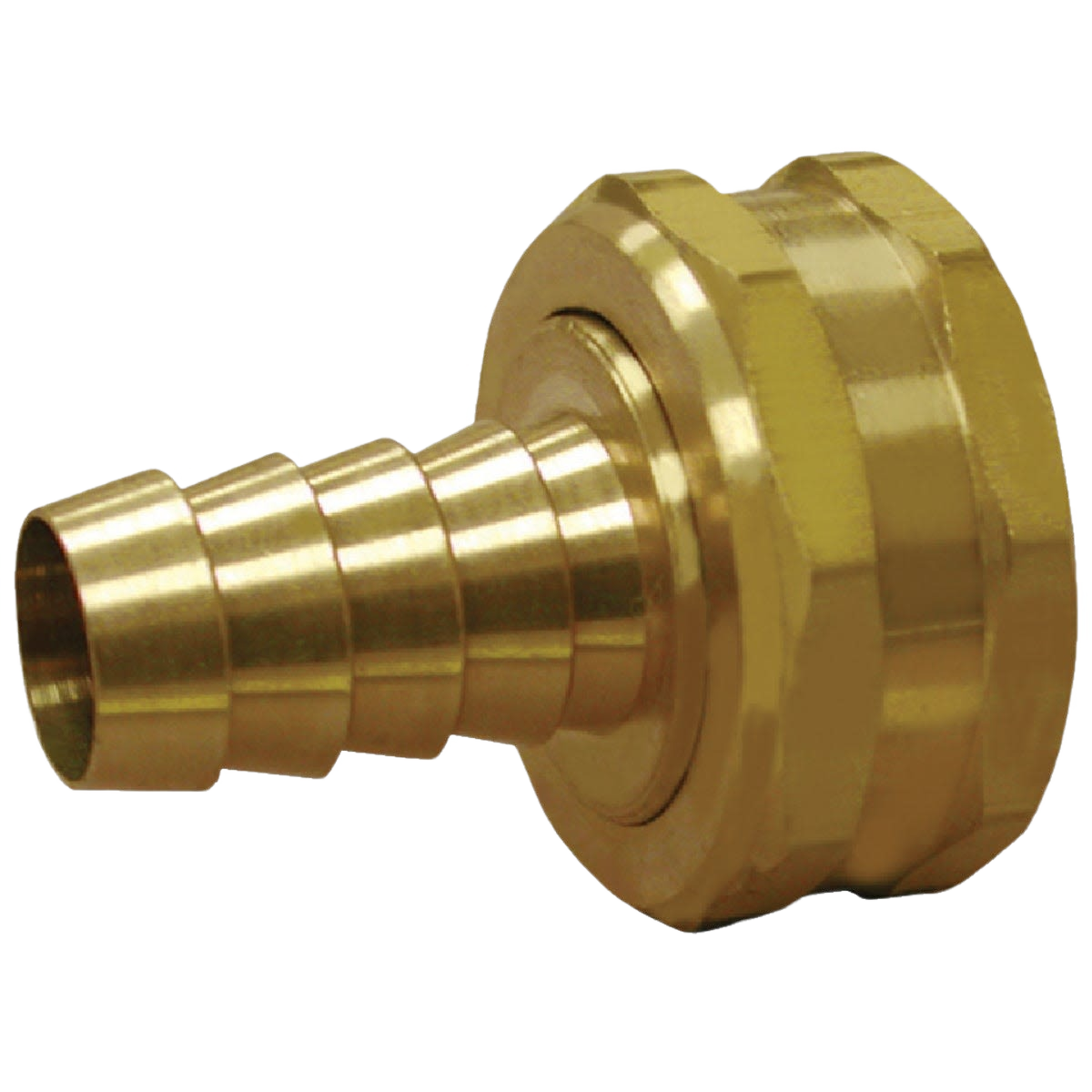Brass hose swivel with 3/4 inch barb and female hose thread for plumbing and pipes & fittings under $50 collection