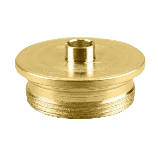 Brass router template guide with precision fit for woodworking tools in home improvement and tool accessories collections