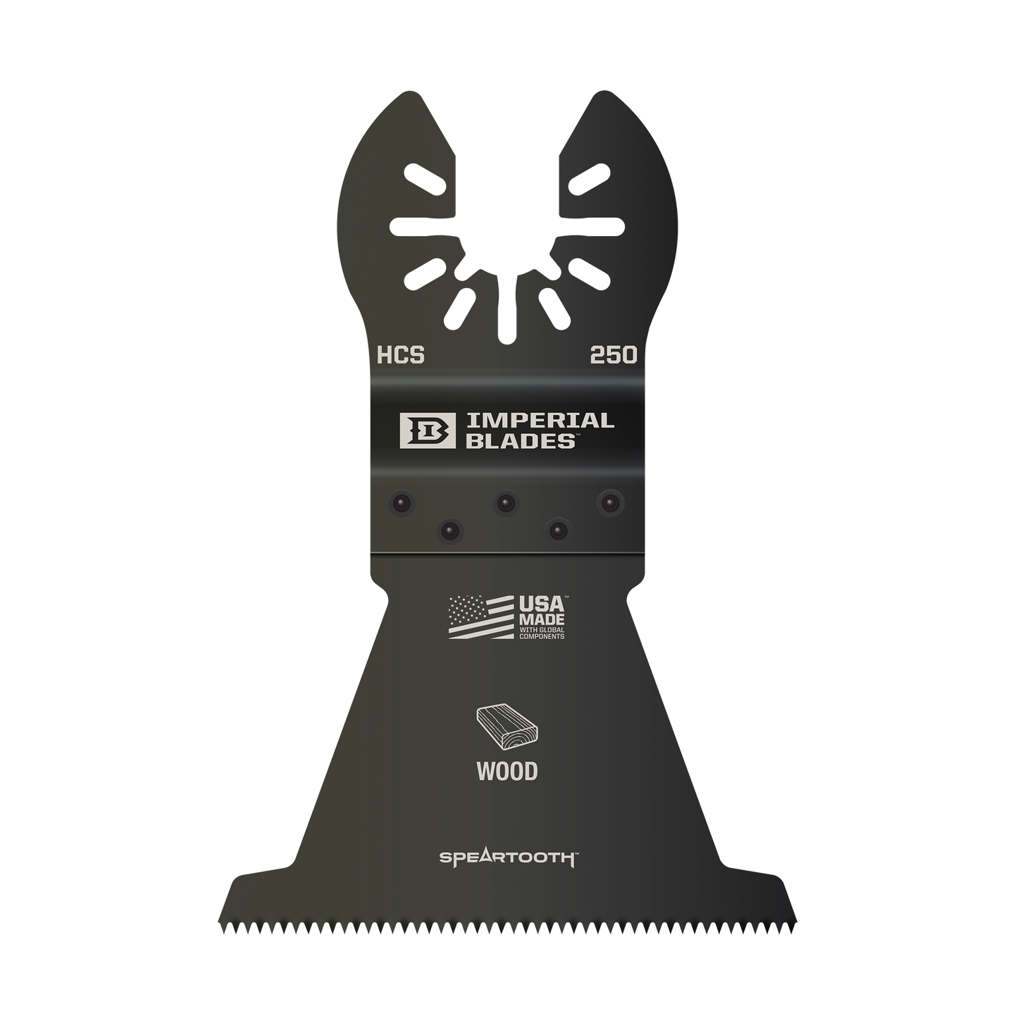 Milwaukee IMPERIAL BLADES™ ONE-FIT™ 2-1/2" SPEARTOOTH™ Fast Cut Wood Blade, 1PK