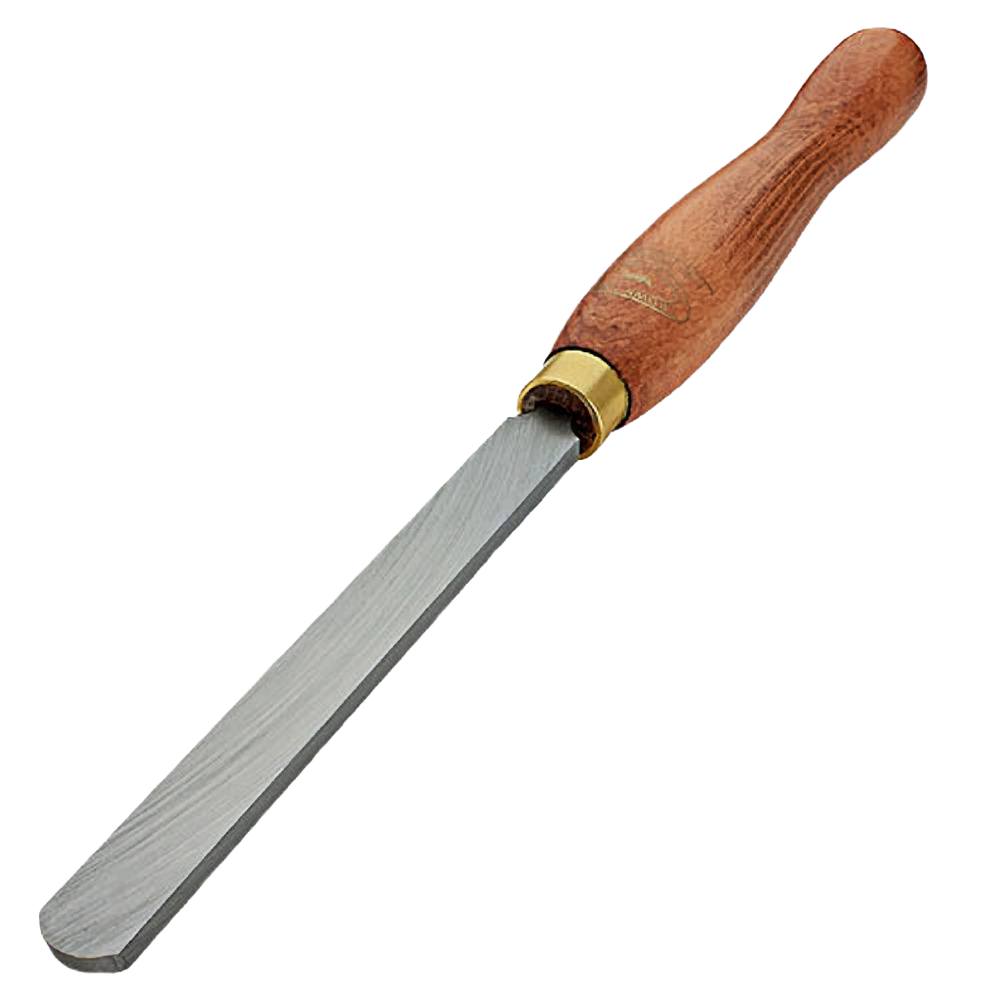Woodworking scraper with rounded nose and wooden handle for smoothing curved surfaces in home improvement projects under $50 collection