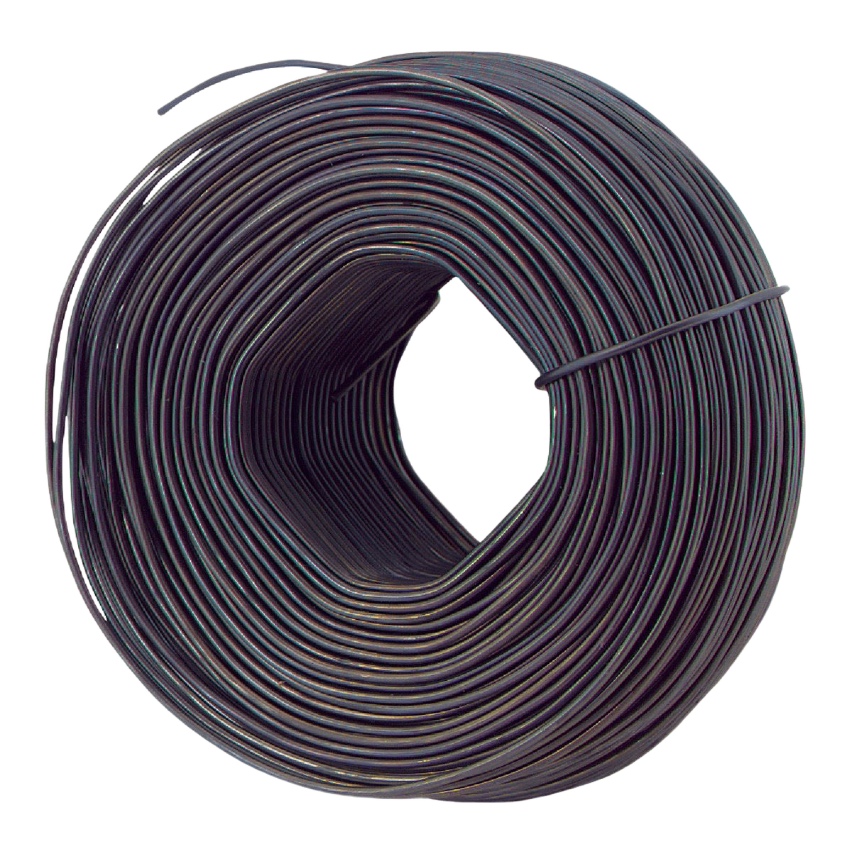 Coiled black 16-gauge wire for fastening rebar in hardware and home improvement tool collections under $50