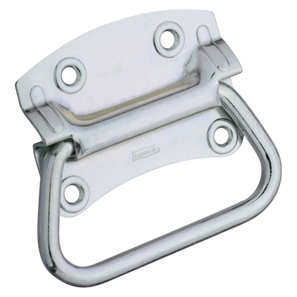 Zinc-plated chest handle with WeatherGuard protection for durability in hardware and furniture accessories collections