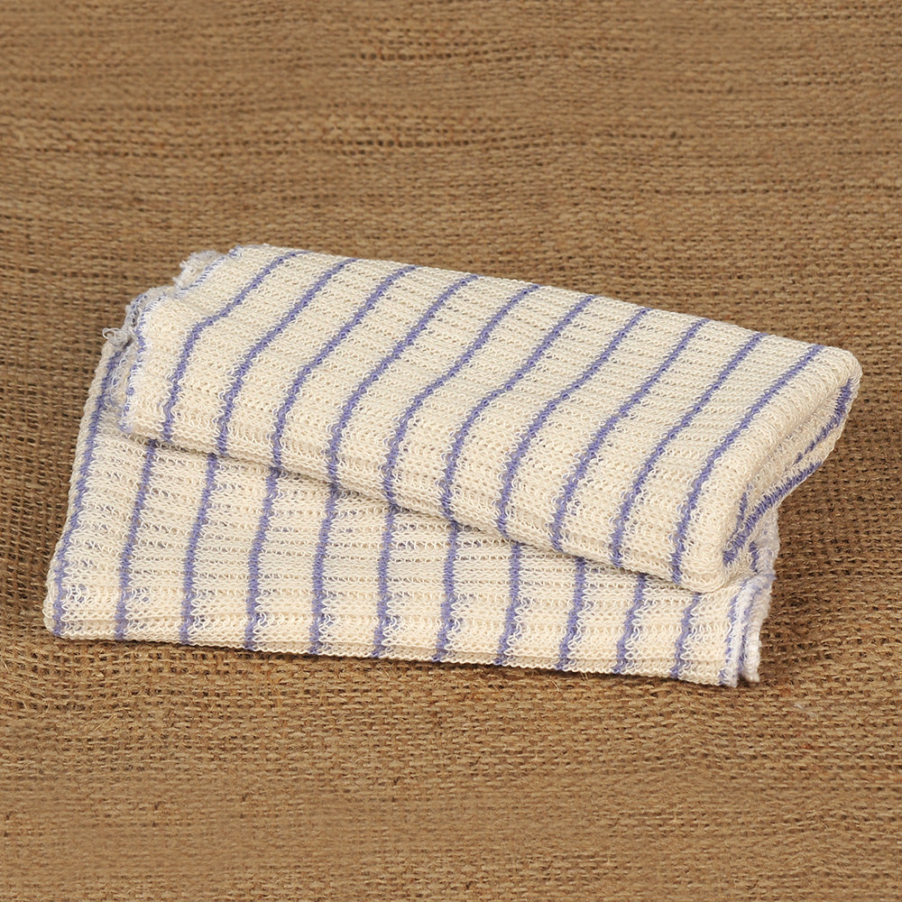 Double Layer Striped Dishcloths