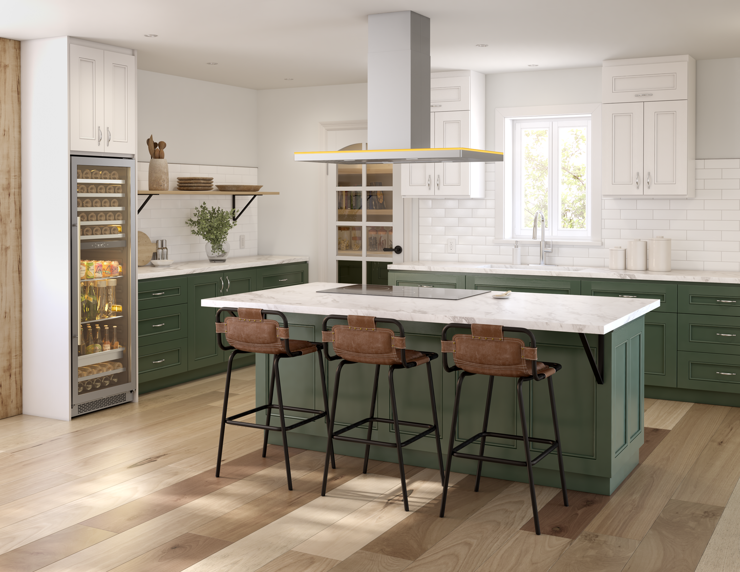 Luce Island Hood 90cm LED 600 CFM ACT