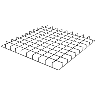 Stainless steel grid insert for modular table designed for durability in grilling tools and outdoor living collections