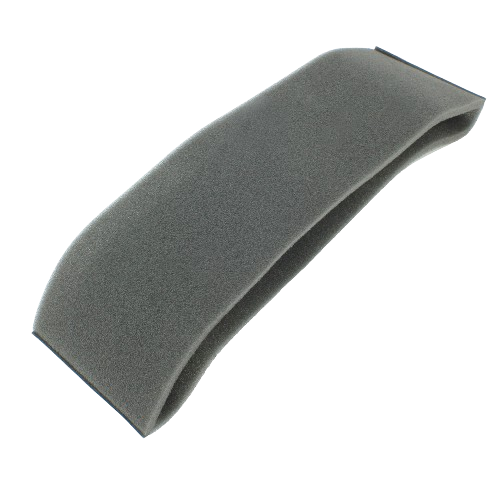 Gray foam air filter pre-cleaner designed for John Deere equipment in parts and lubricants collection