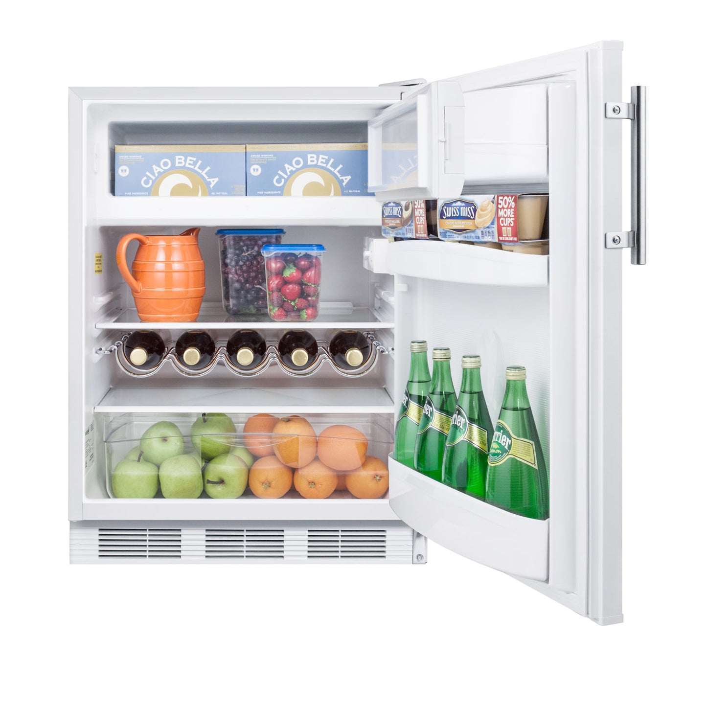 24" Wide Refrigerator-Freezer