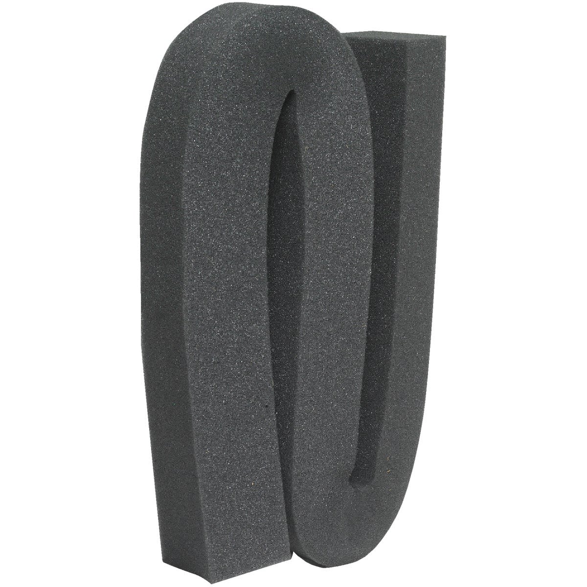 Dark gray polyurethane foam weatherstrip designed for window air conditioners, suitable for home improvement under $50 collections