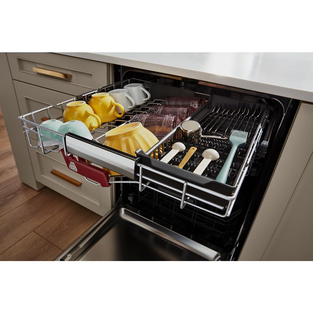 KitchenAid® 39 dBA PrintShield™ Finish Flush-to-Cabinet Dishwasher with FreeFlex™ Fit Third Level Rack