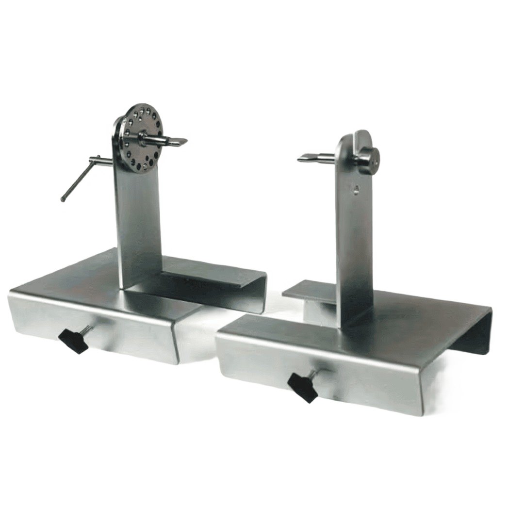 Metal round sawing attachments for LOGOSOL sawmills, enhancing precision in woodworking tool accessories collection