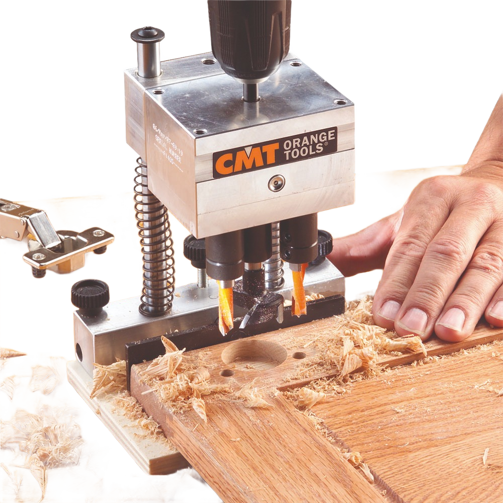 CMT Orange Tools Hinge Boring System