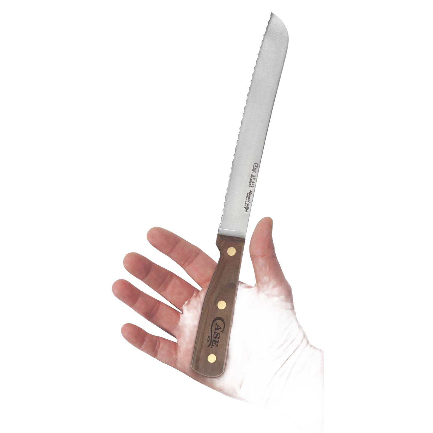 8-inch bread slicer knife with wooden handle and stainless steel blade, kitchen utensils under $50 collection