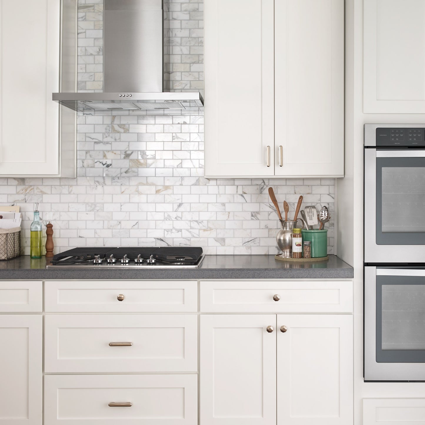 36" Stainless Steel Wall Mount Flat Range Hood