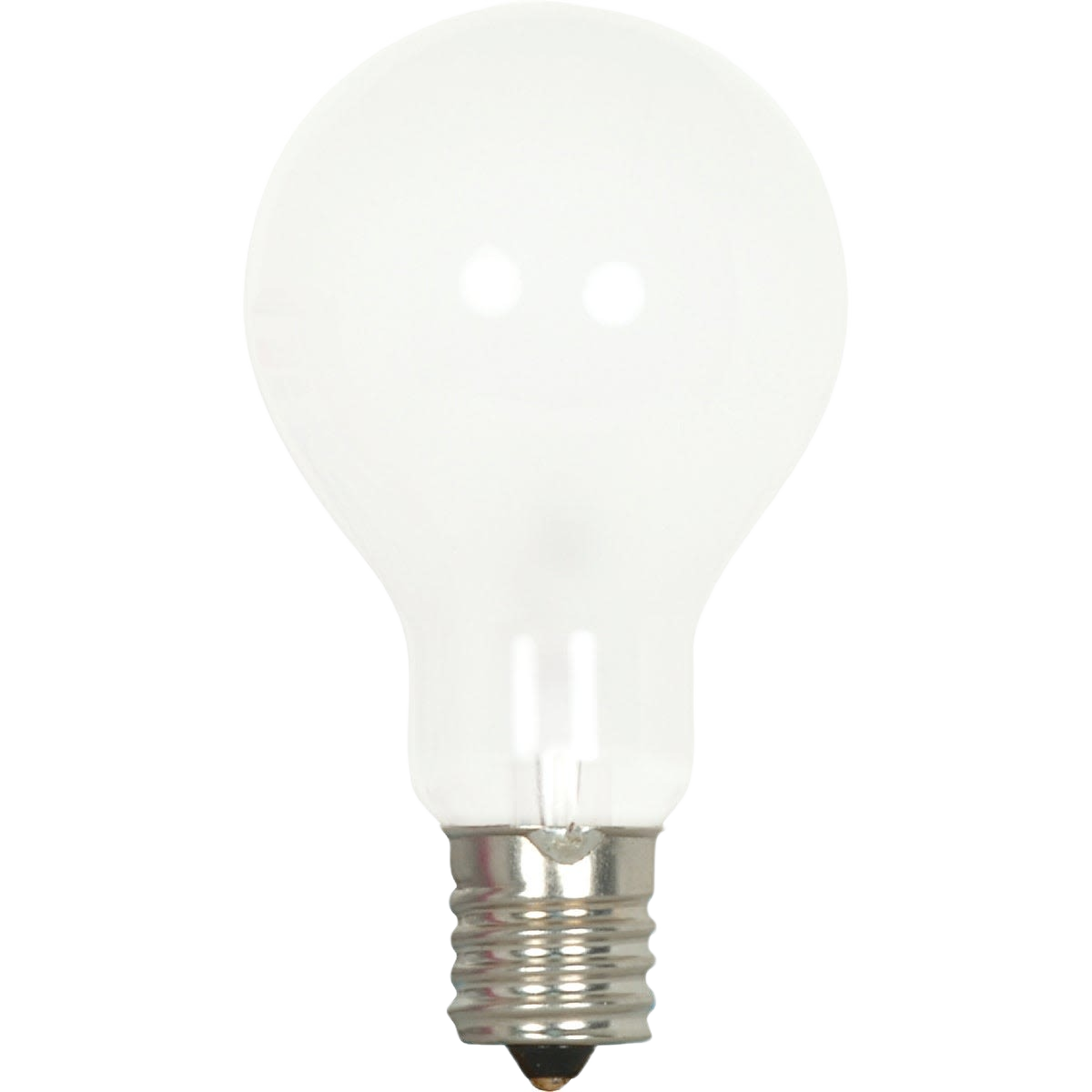 40 watt incandescent A15 light bulb with intermediate base designed for ceiling fan lighting and home improvement