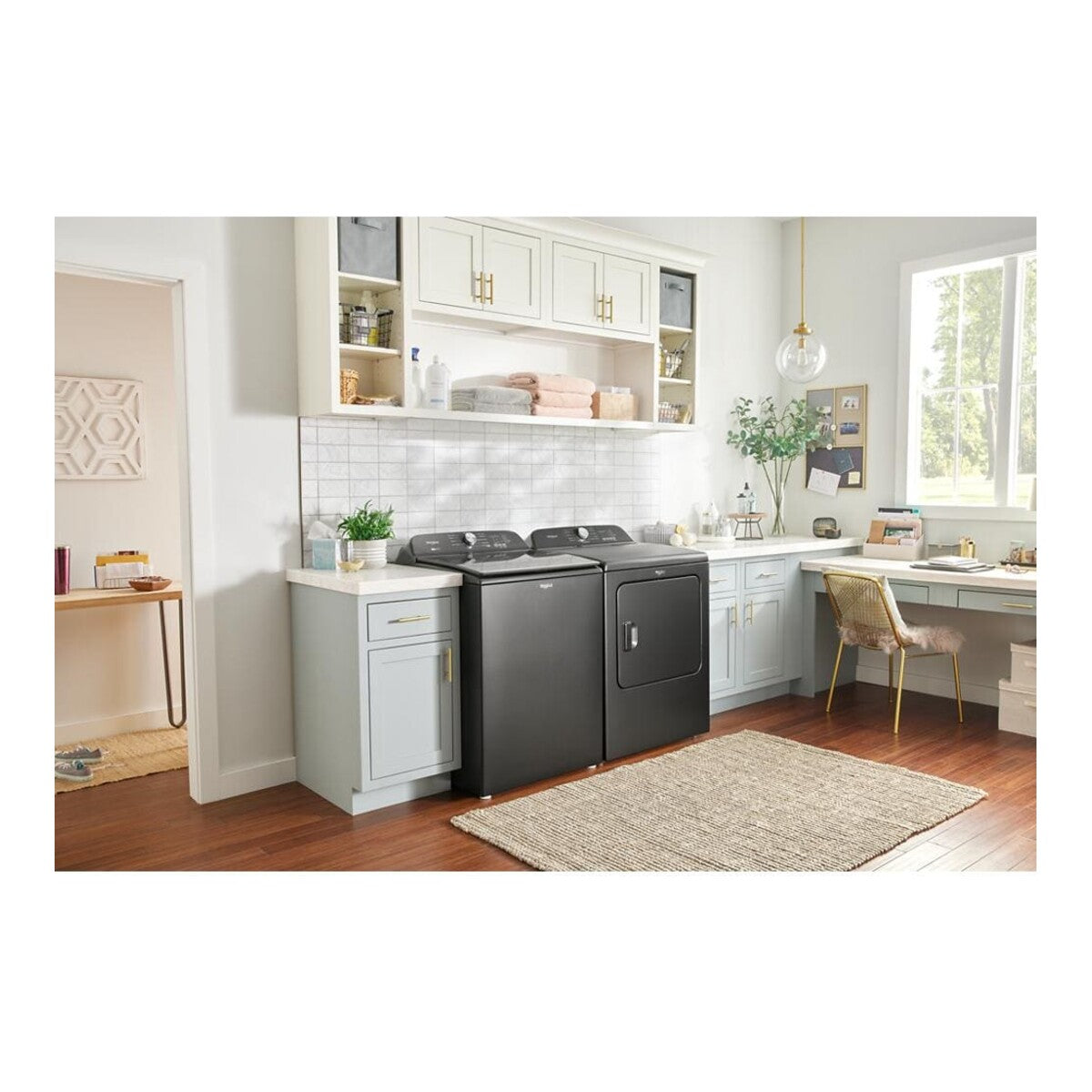 7.0 Cu. Ft. Whirlpool® Top Load Gas Dryer with Moisture Sensor