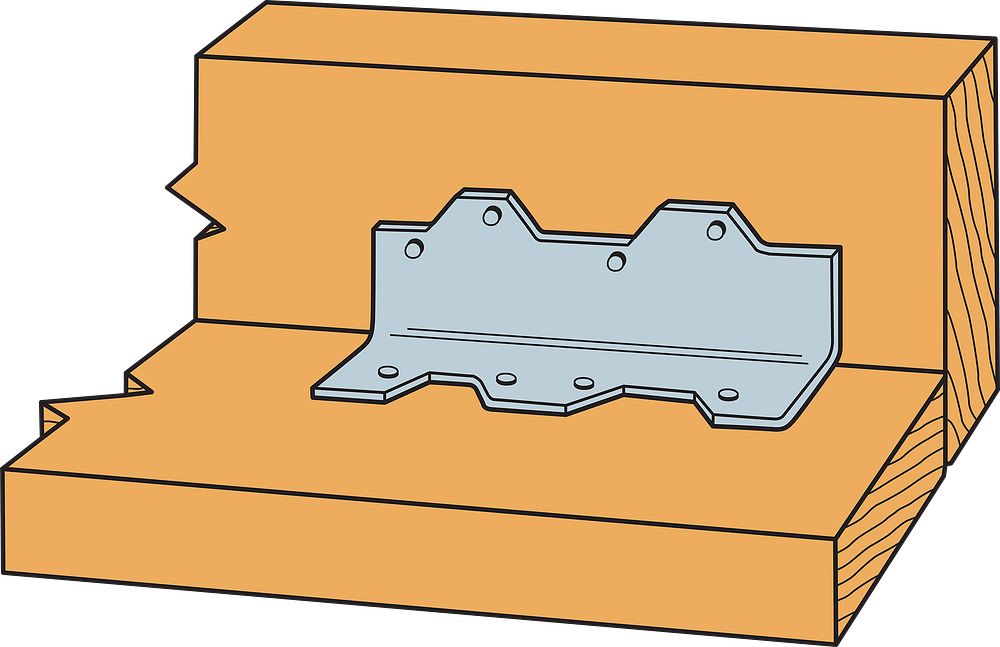 Simpson Strong-Tie L70Z 7" Reinforcing L-ANGLE