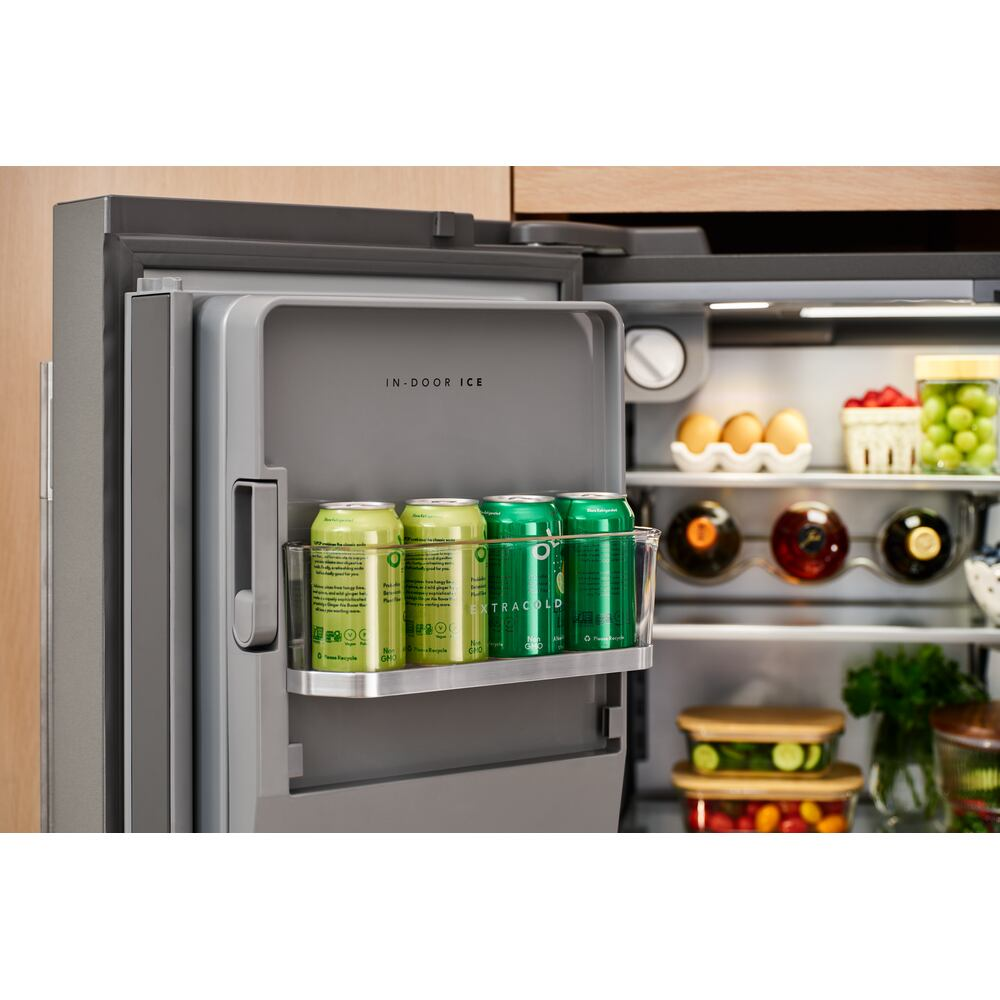 23 Cu. Ft. 36-Inch Counter-Depth French Door Refrigerator with Intelligent Auto Fill in PrintShield® Stainless Steel