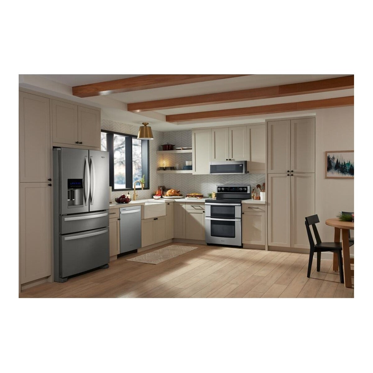 1.1 cu. ft. Low Profile Microwave Hood Combination