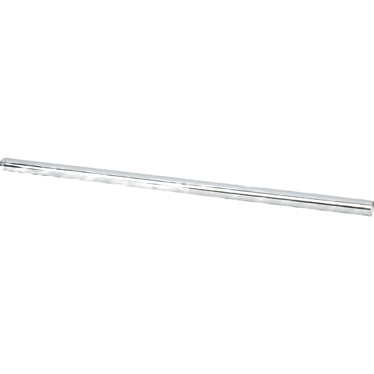 Chrome-finished 30-inch hanging rod for closet organization, durable and compatible with profile shelves in Storage & Organization collections
