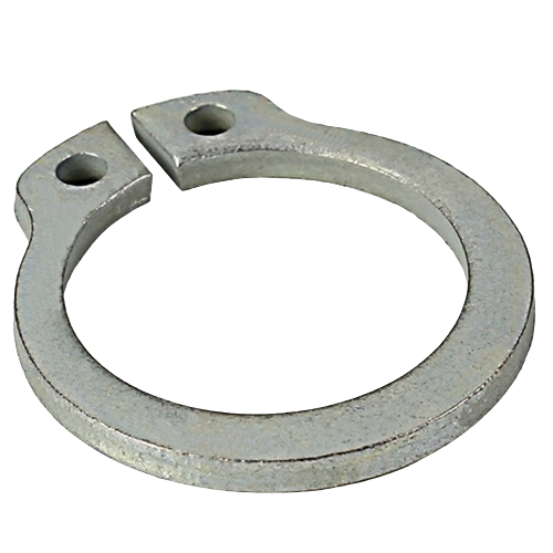 Metal snap ring designed for axle spindle retention in John Deere parts and lubricants collection under $25