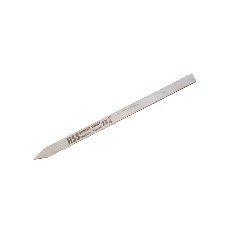 High-speed steel parting tool blade for precision woodworking in Robert Sorby tools and home improvement collections