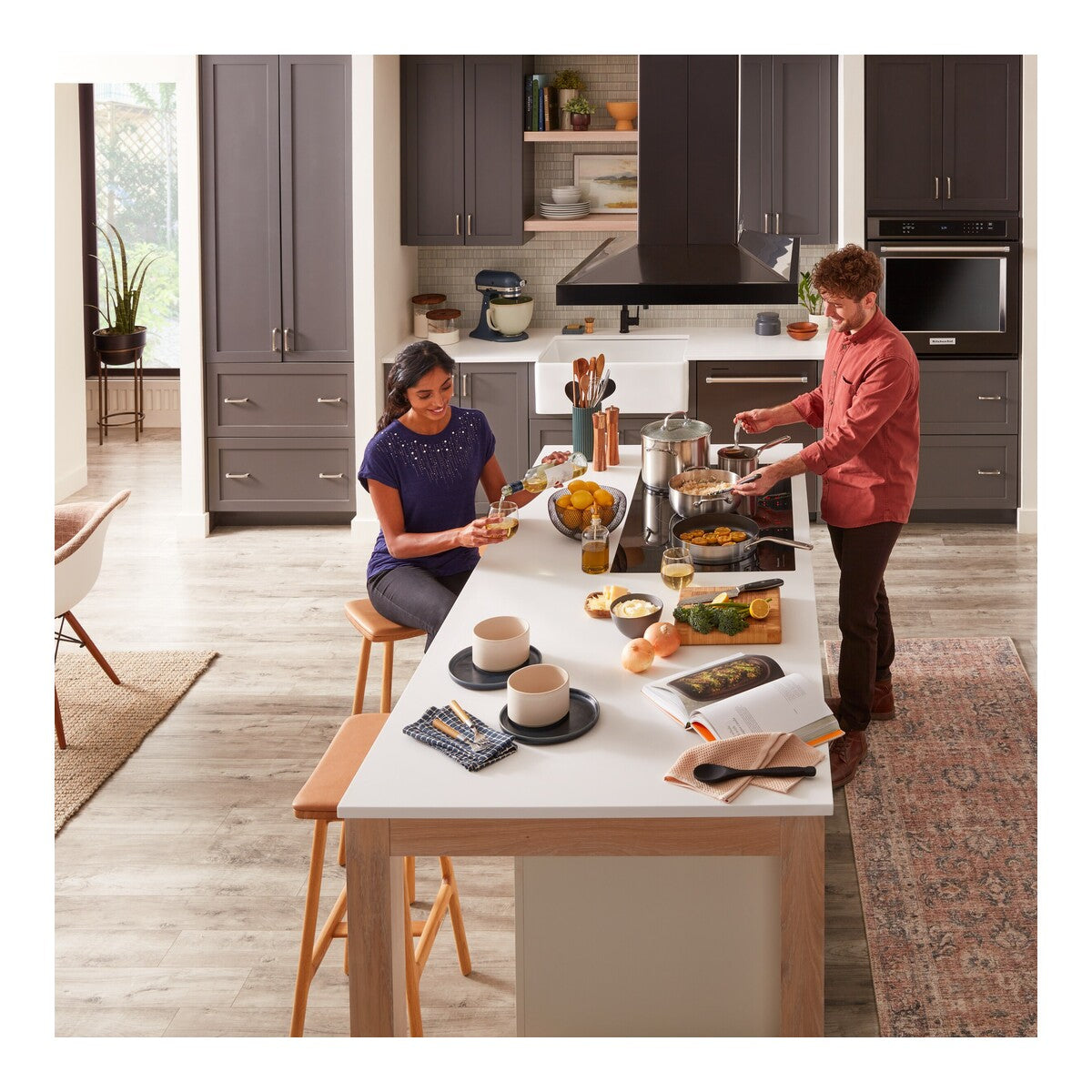 36-Inch 5-Element Sensor Induction Cooktop