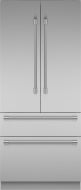 Freedom®, Built-in French Door Bottom Freezer, 36'', Stainless Steel